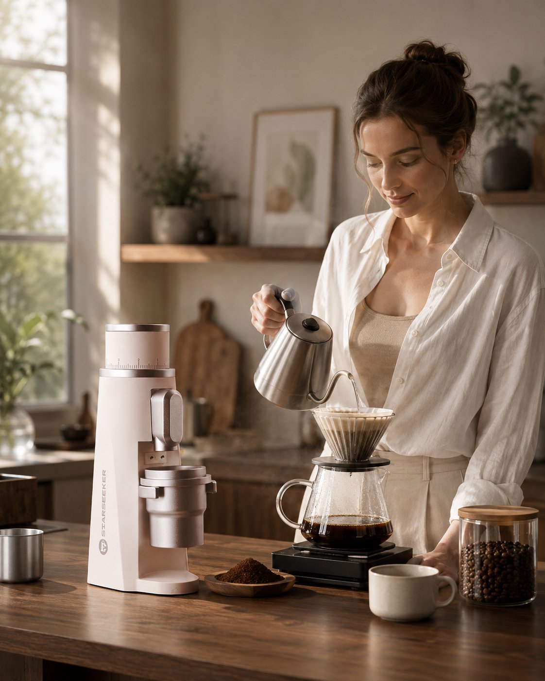 EDGE low-speed high-torque coffee grinding