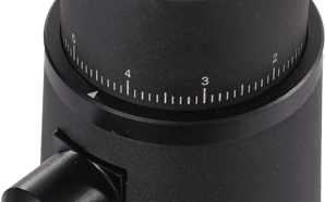 EDGE stepless grind adjustment dial