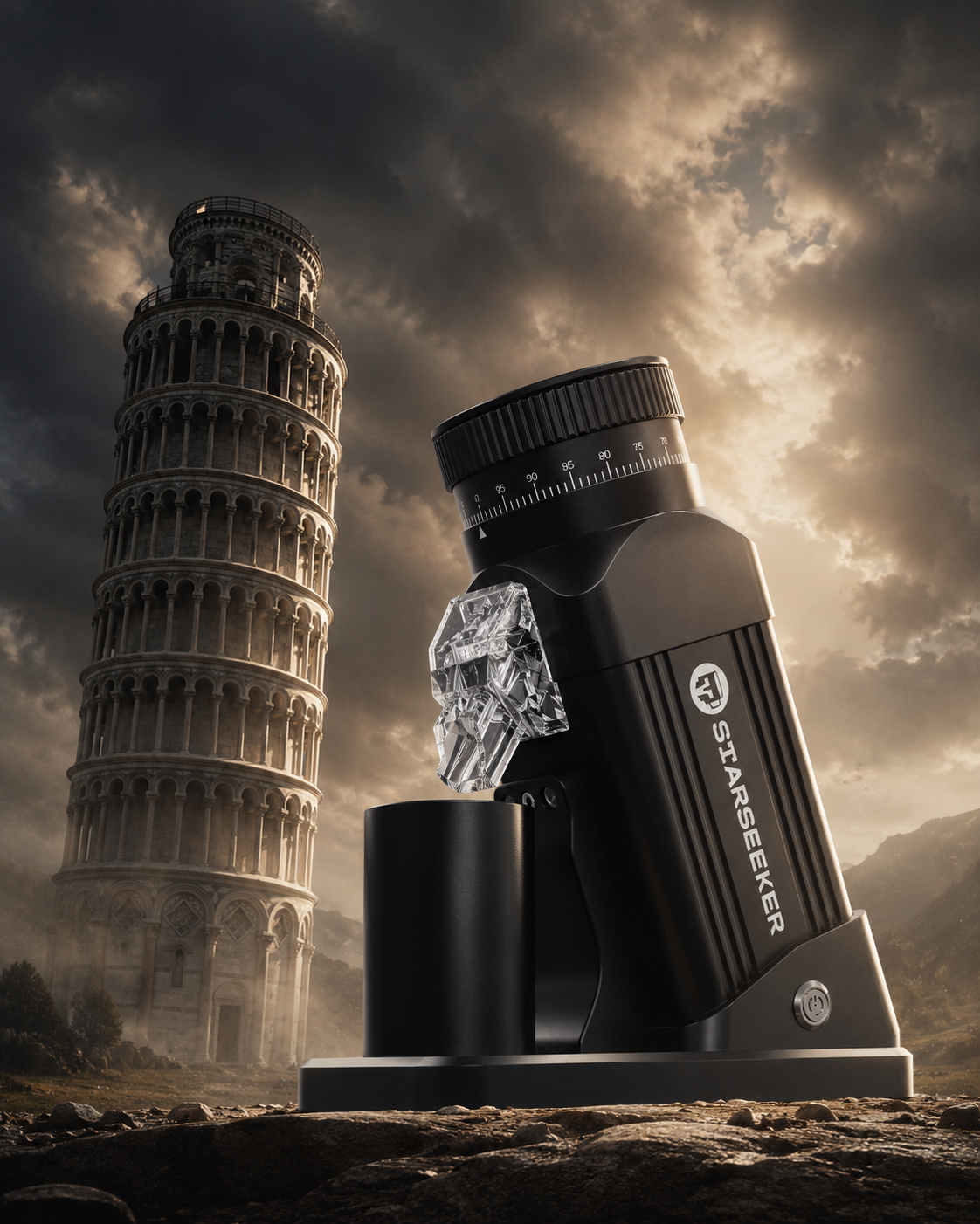 E55 grinder exploring the full spectrum of coffee flavor
