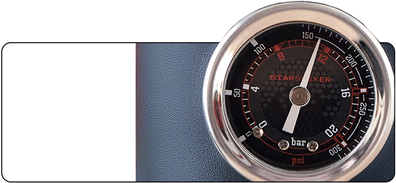 SUPER58 integrated pressure gauge